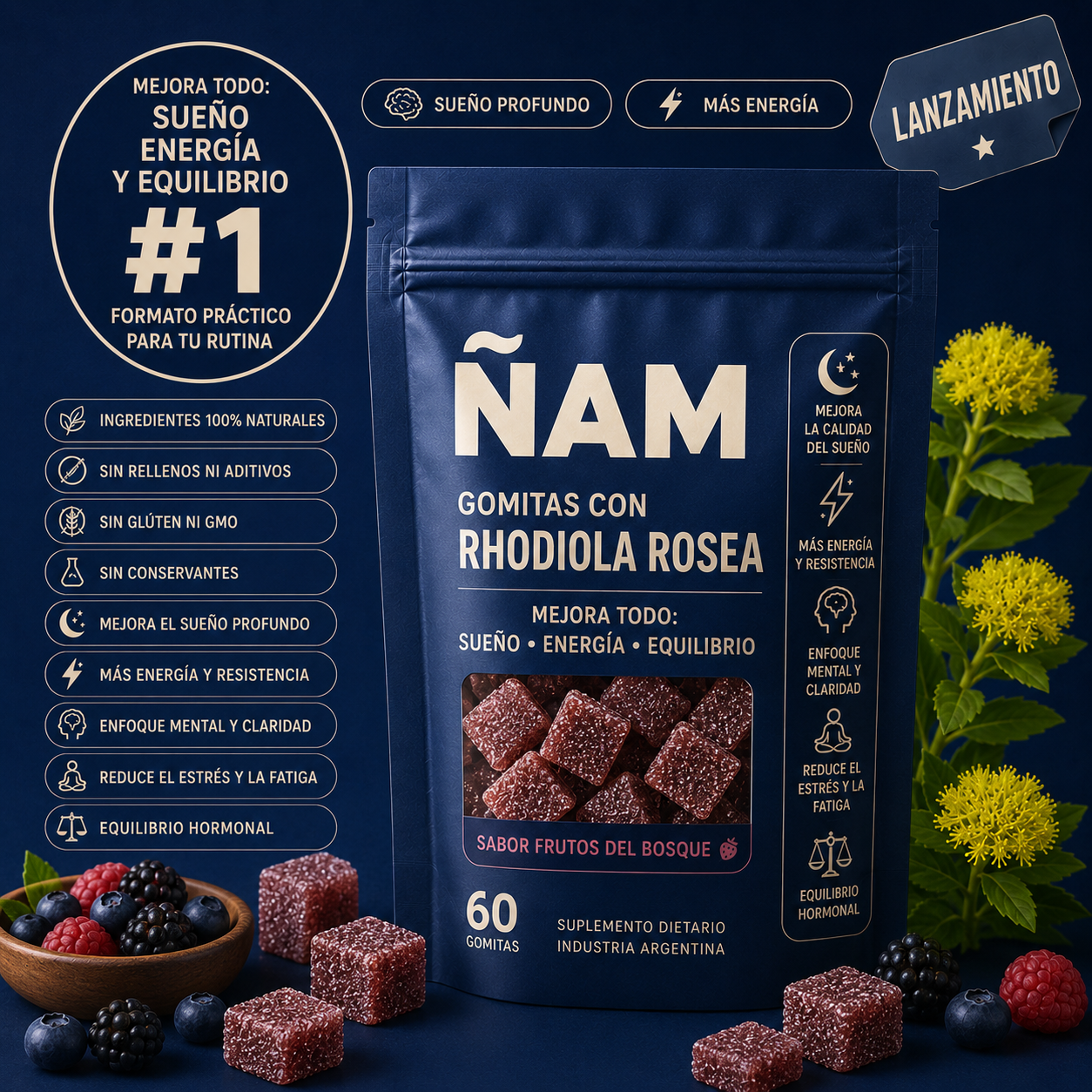 Rhodiola Rosea &Ntilde;AM